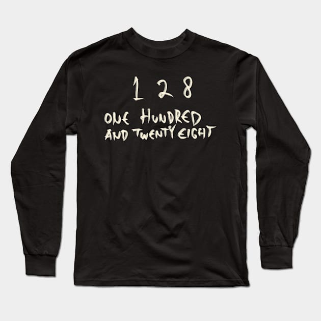 128 Long Sleeve T-Shirt by Saestu Mbathi